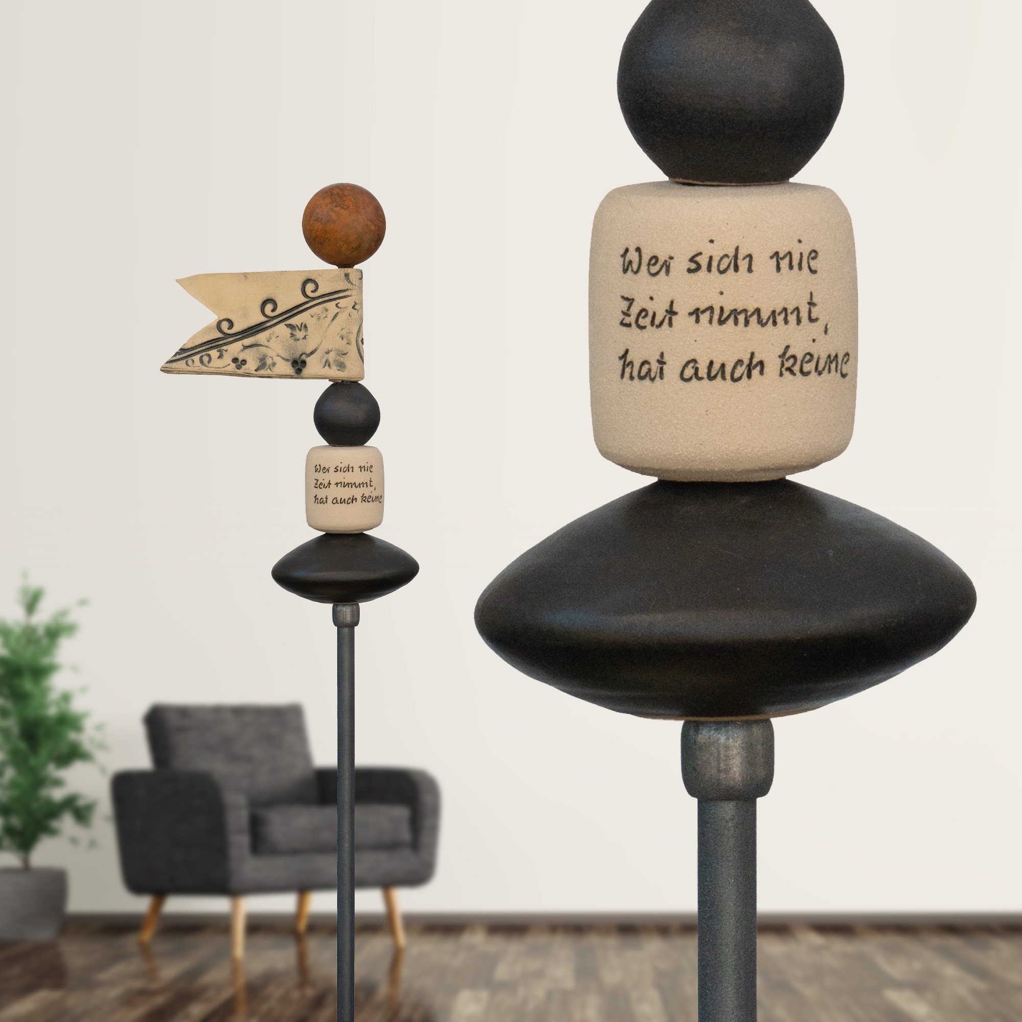 Wer sich nie Zeit nimmt …