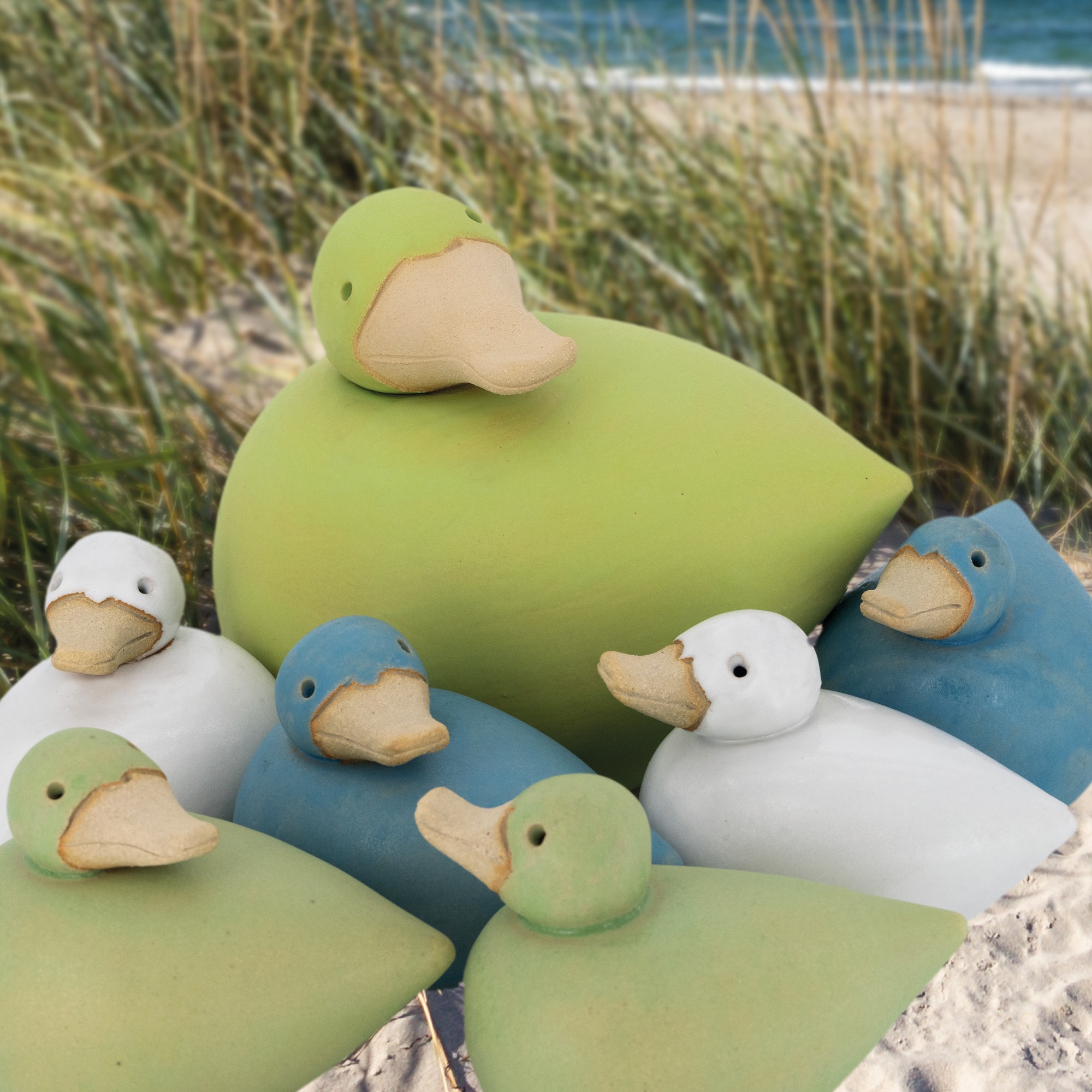 Ente Rückblickend