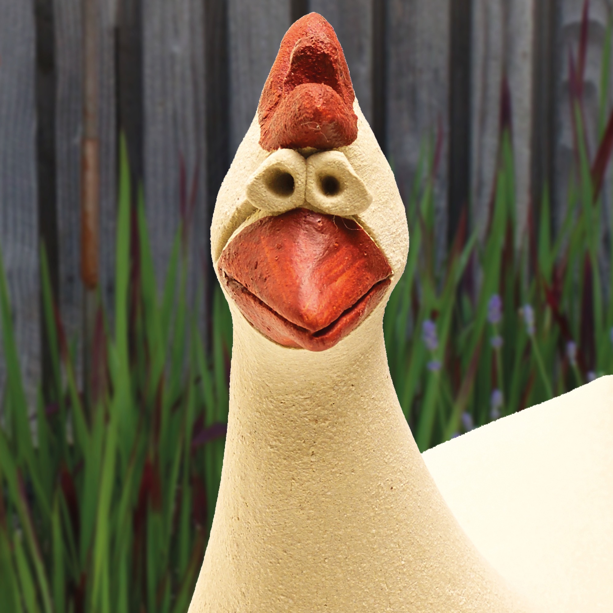 Huhn sitzend