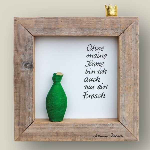 Ohne meine Krone bin ich …